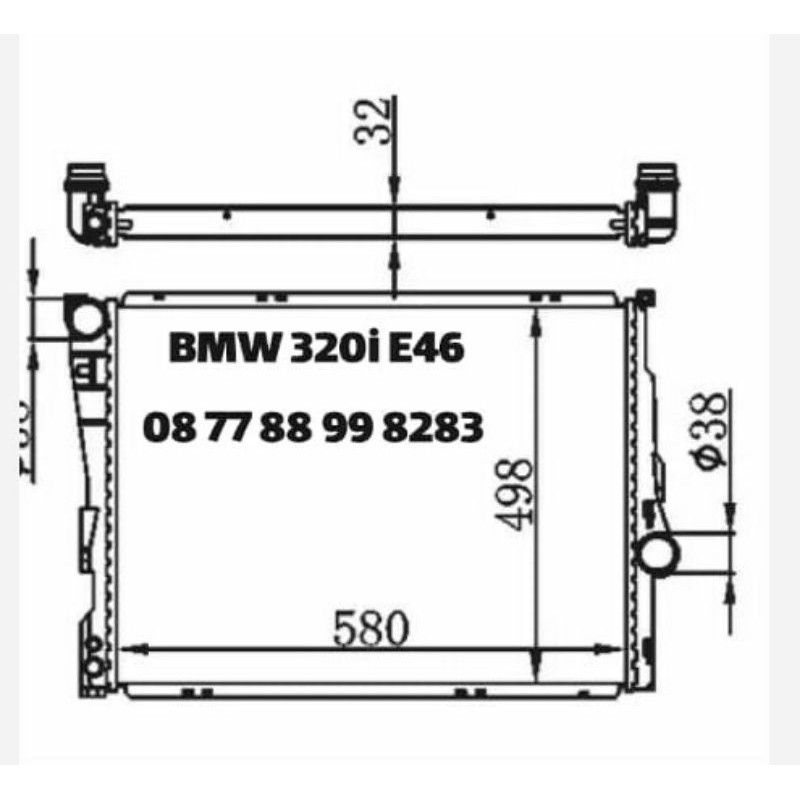 RADIATOR BMW 320i