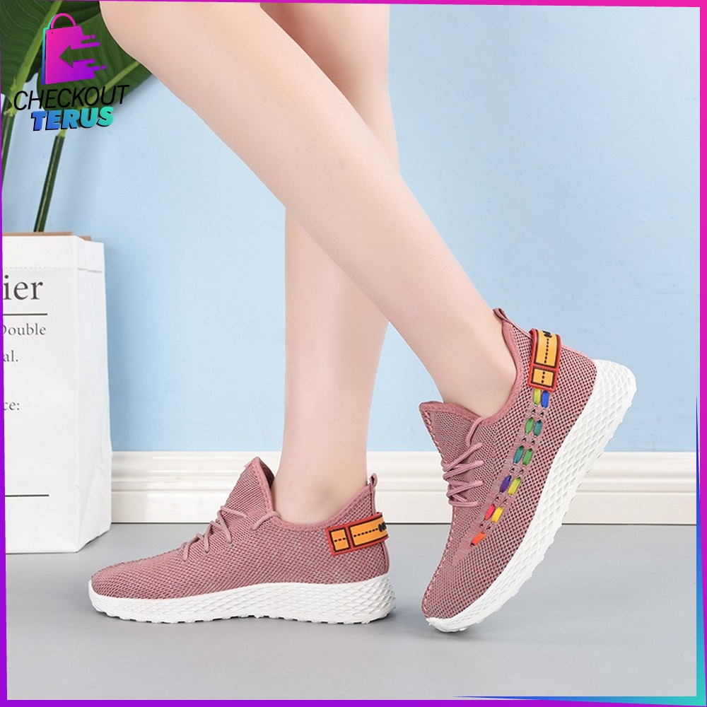 CT S9 118 Sepatu Cewek Import Sepatu Fashion Wanita Sepatu Kets Jogging Sneakers Wanita Sepatu Olahraga Cewek Wanita Running Shoes