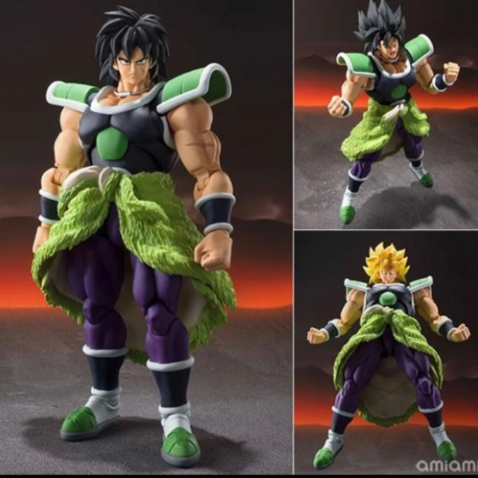 Shf Dragon Ball Super Super Saiyan Legendary Broly Kws Action Figure Britaniastoreid