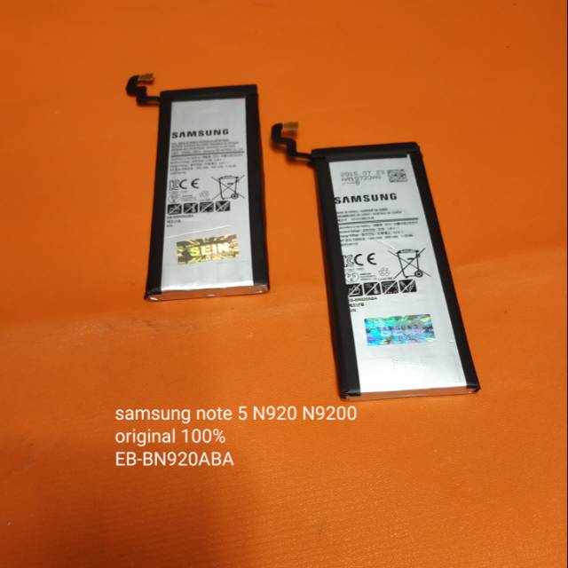 Baterai Samsung note 5 N920 N9200 EB-BN920ABA battery batre baterei