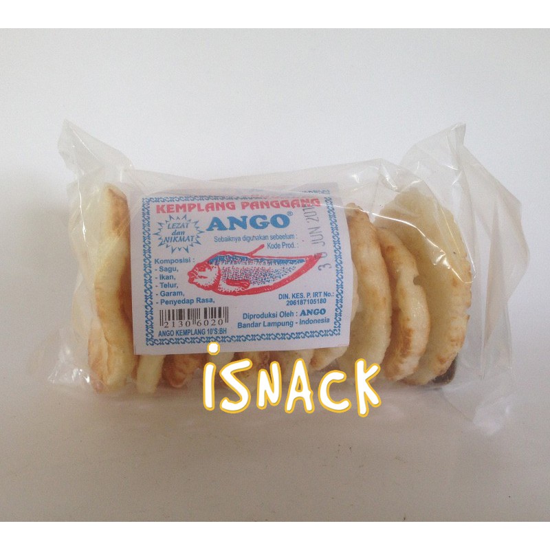 

Kemplang Ango Asli Lampung Kemasan Kecil Isi 10pcs