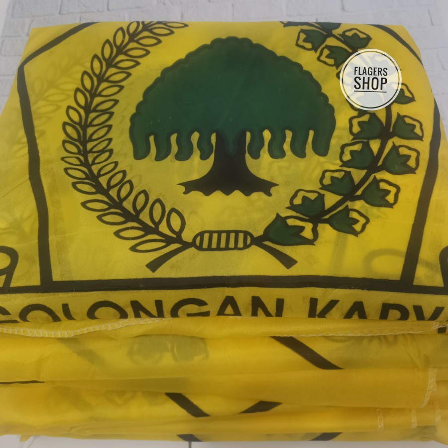

[ISI 50 PCS] Bendera Partai Golkar 80x120 cm