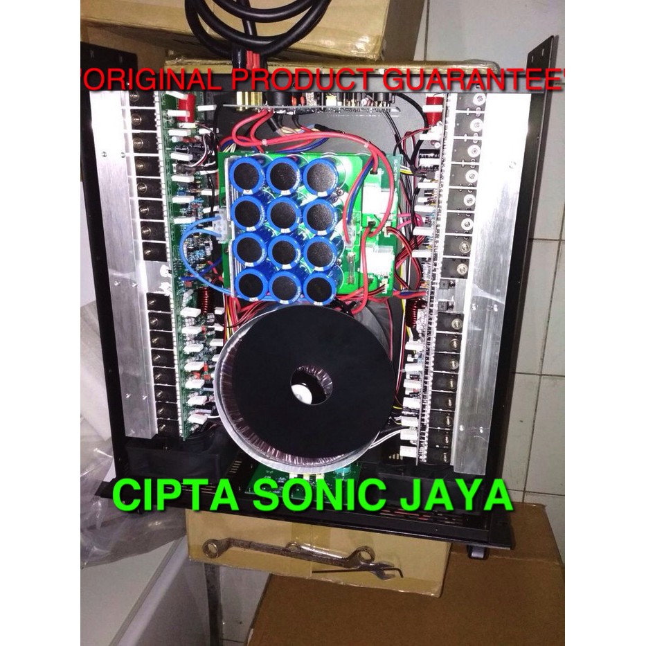 (PETI KAYU) power amplifier ashley PA 1.8 PA1.8 ORIGINAL