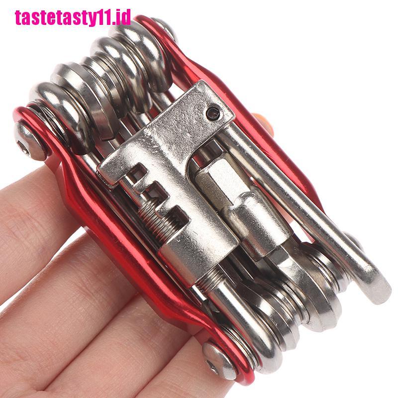 (TTID) Kunci Pas Hex 11 In 1 Untuk Reparasi Rantai Sepeda