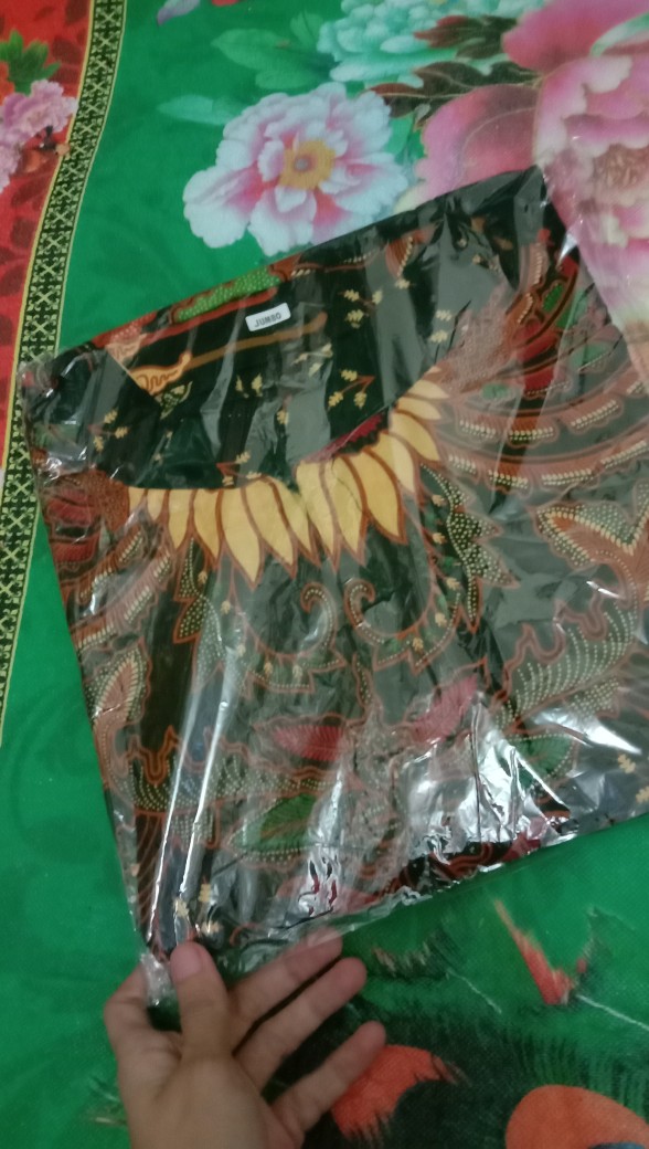 Batik Couple Keluarga Sania Ruffle Ori Ndoro Jowi Dnt Motif Kupu Kuning