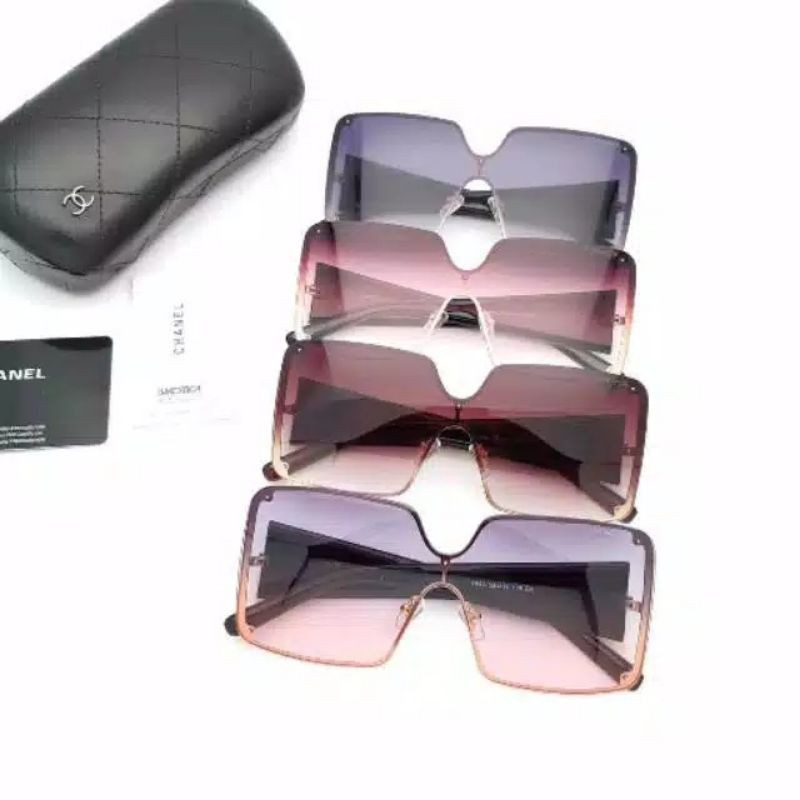 Kacamata Fashion Wanita Chanel 8025 ( Lensa UV Bahan Lensa Premium )