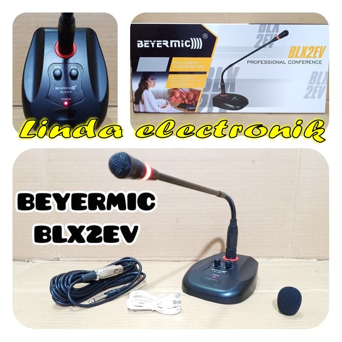 BEYERMIC BLX2EV MIC MEJA KABEL MICROPHONE CONFERENCE