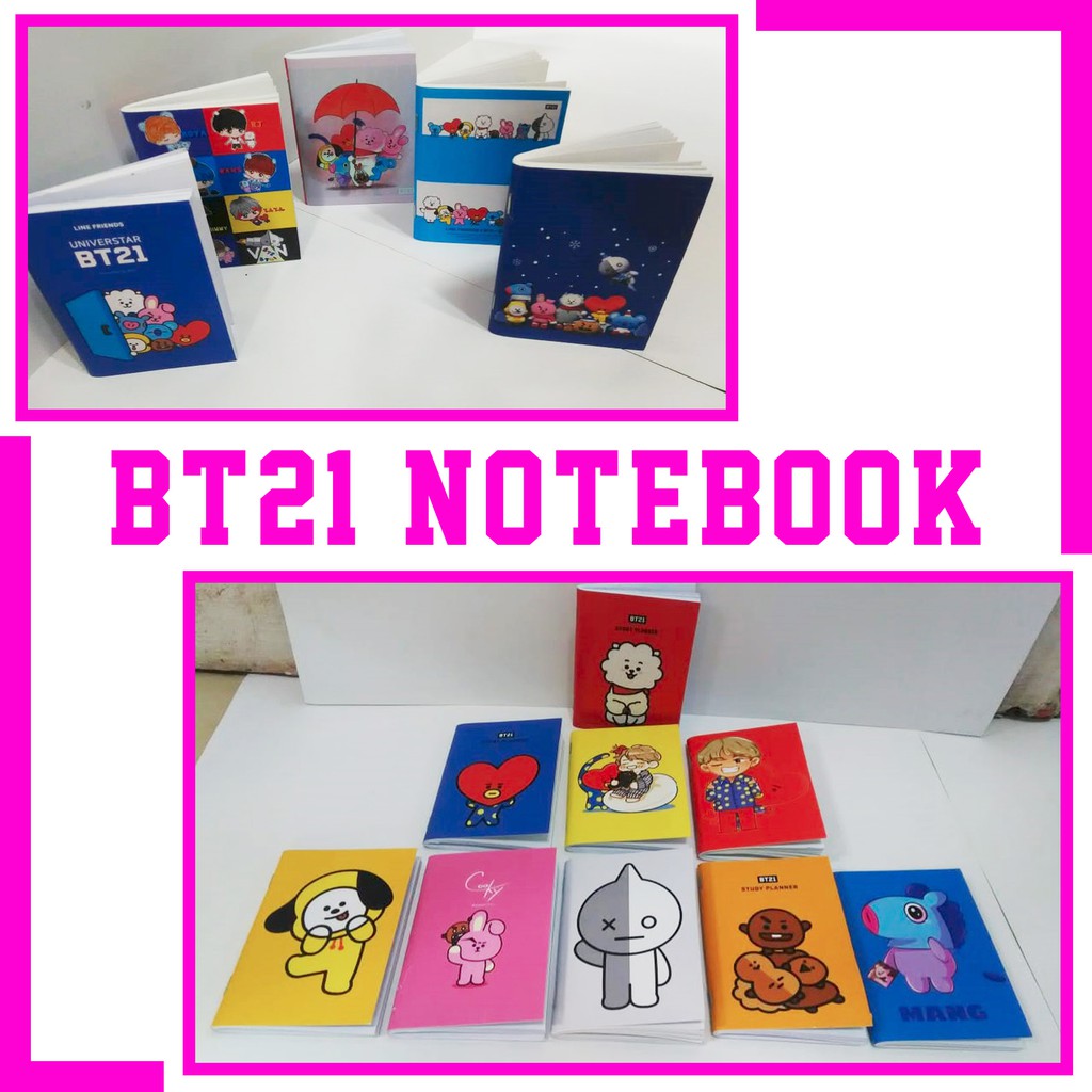 bt21 notebook