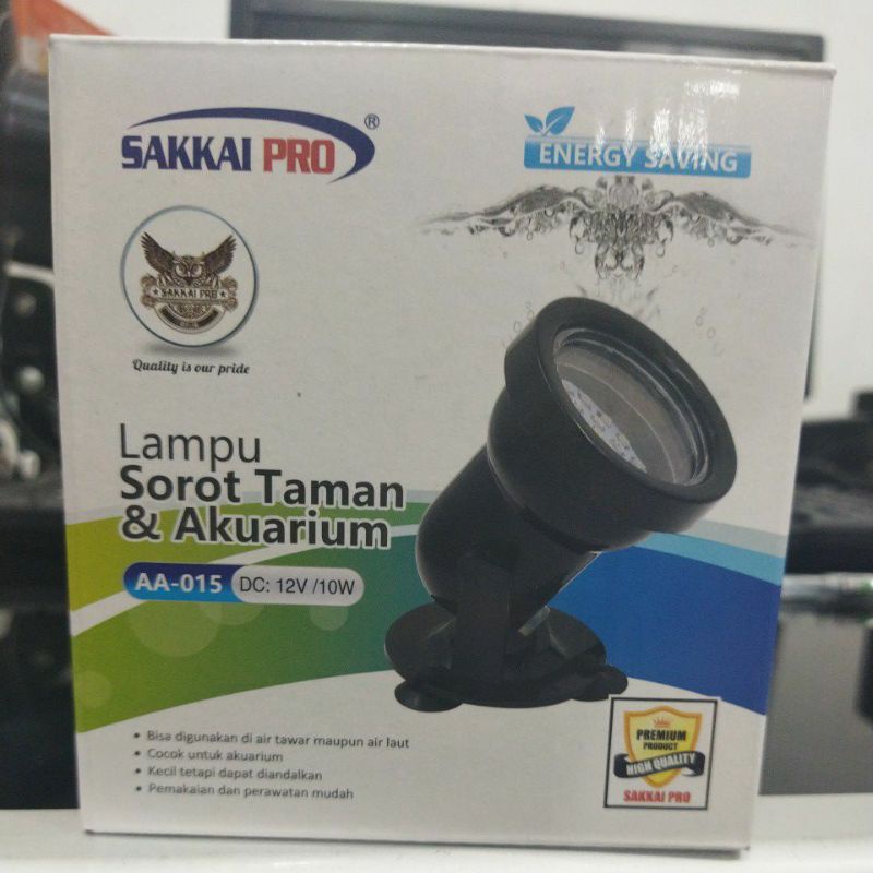 Lampu Sorot Aquarium dan Taman LED SAKKAI PRO AA 015