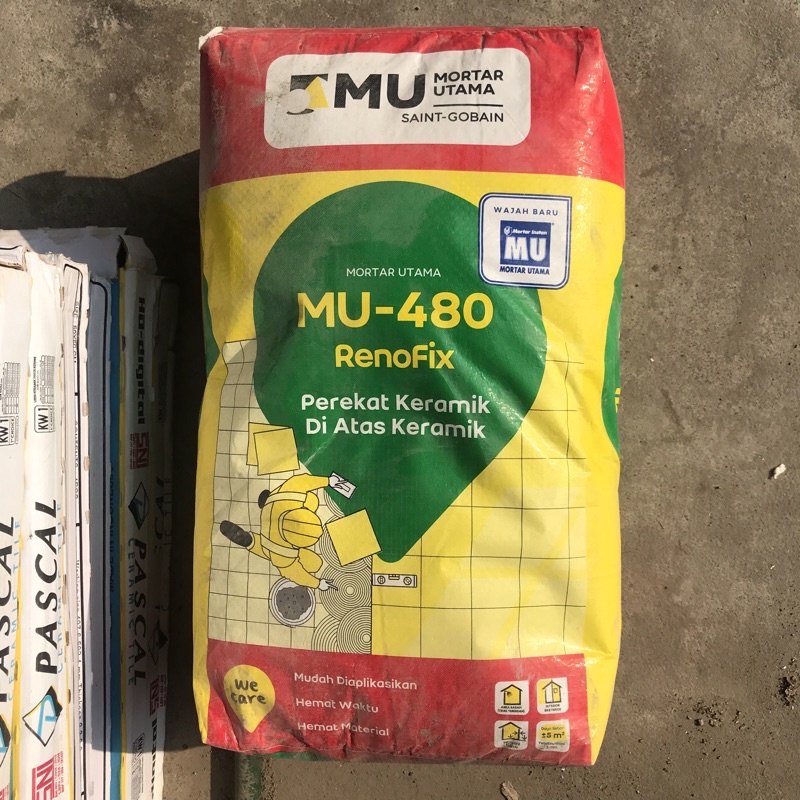 mu keramik 480/ mu 480/ sement keramik/ sement perekat keramik diatas keramik/ Mu 480
