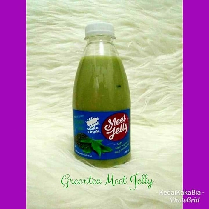 

LAINNYA-KEMASAN-MINUMAN- JELLICIOUS MEET JELLY JELLY CREAMER DRINK - GREENTEA -MINUMAN-KEMASAN-