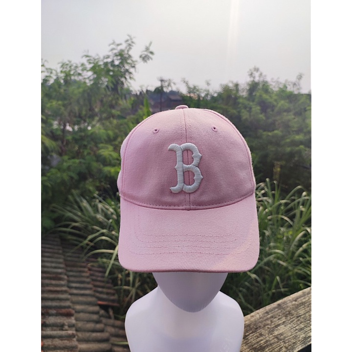 TOPI WANITA / CEWEK MLB BOSTON LOGO B ORIGINAL