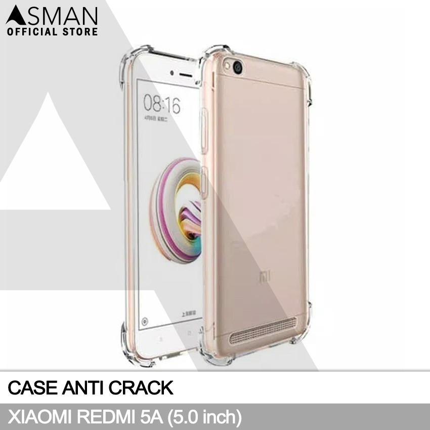 Anti Crack Xiaomi Redmi 5A (5.0&quot;) | Soft Case Anti Bentur - Clear