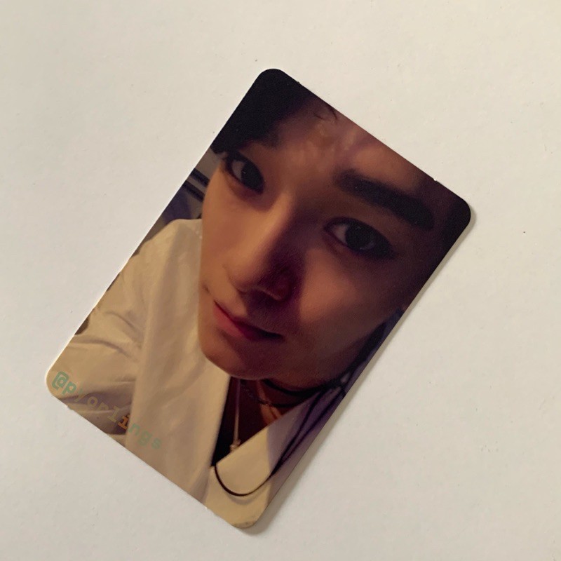 official photocard PC Chen EXO lotto album