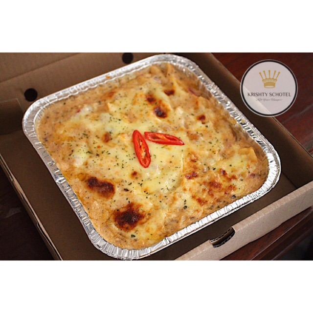 

BAKED CREAMY PENNE - Small (20x20cm)