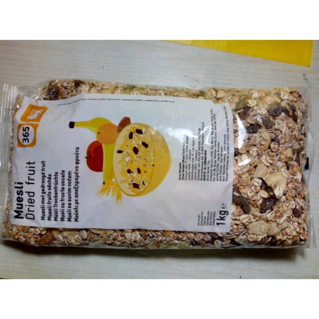 

Sereal MUESLI makanan sehat bergizi