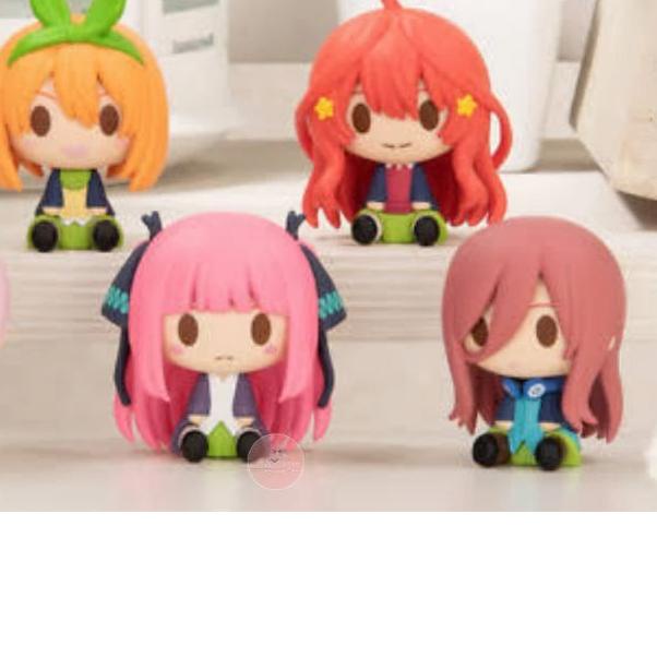 Action Figure Gotoubun No Hanayome Miku, Itsuki, Ichika, Nino, Yotsuba