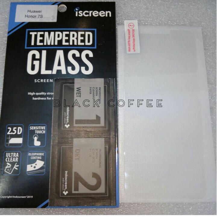 Tempered glass huawei honor 7s tempered glass iScreen bening