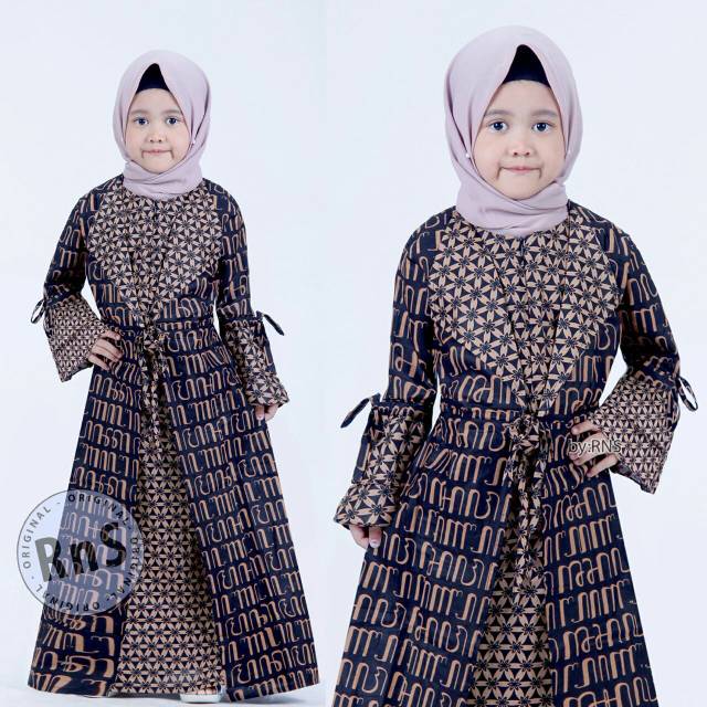 Gamis anak Batik