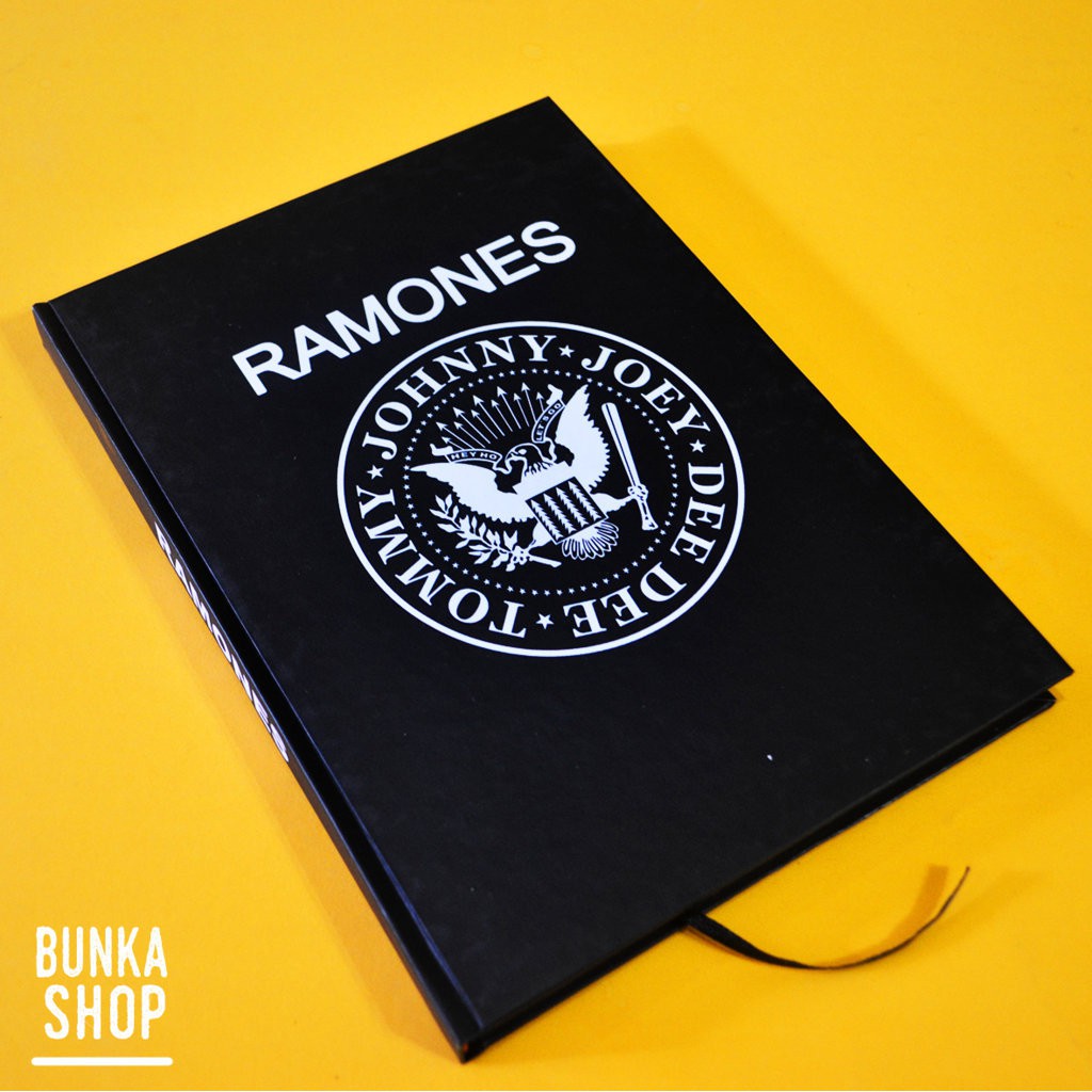 

Note Book Musik Band Ramones Hardcover A5 Jurnal Agenda Planner Notebook Aesthetic