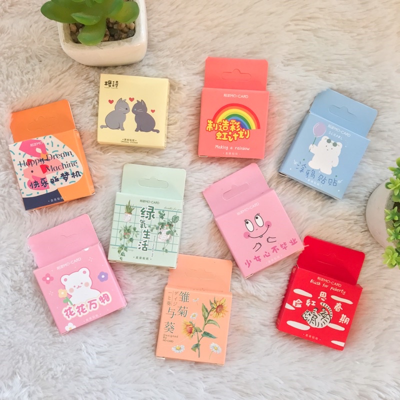 

STICKER SAMPLE VINTAGE ASTHETIC SERI 2