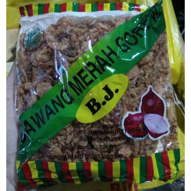 BAWANG MERAH GORENG/BAWANG GORENG BJ 100 GR