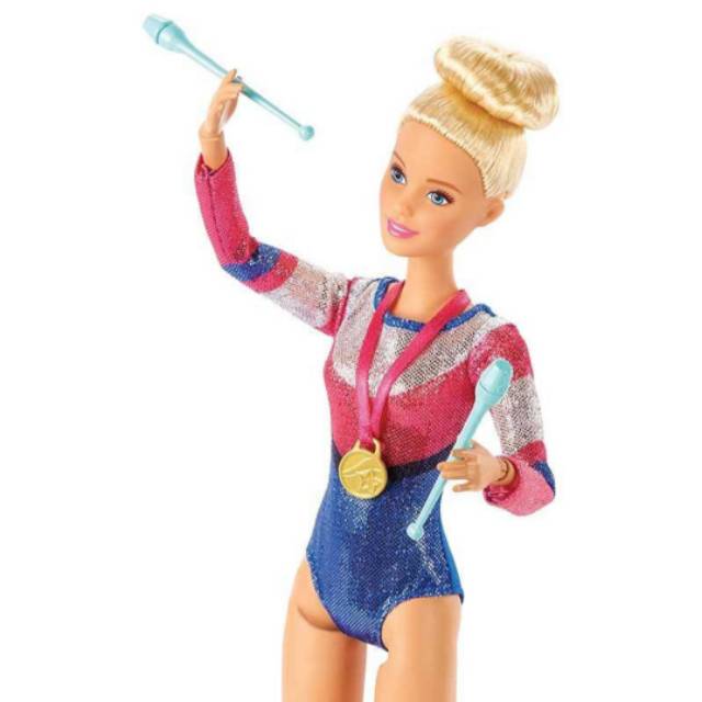 Barbie Gymnastics Playset Doll