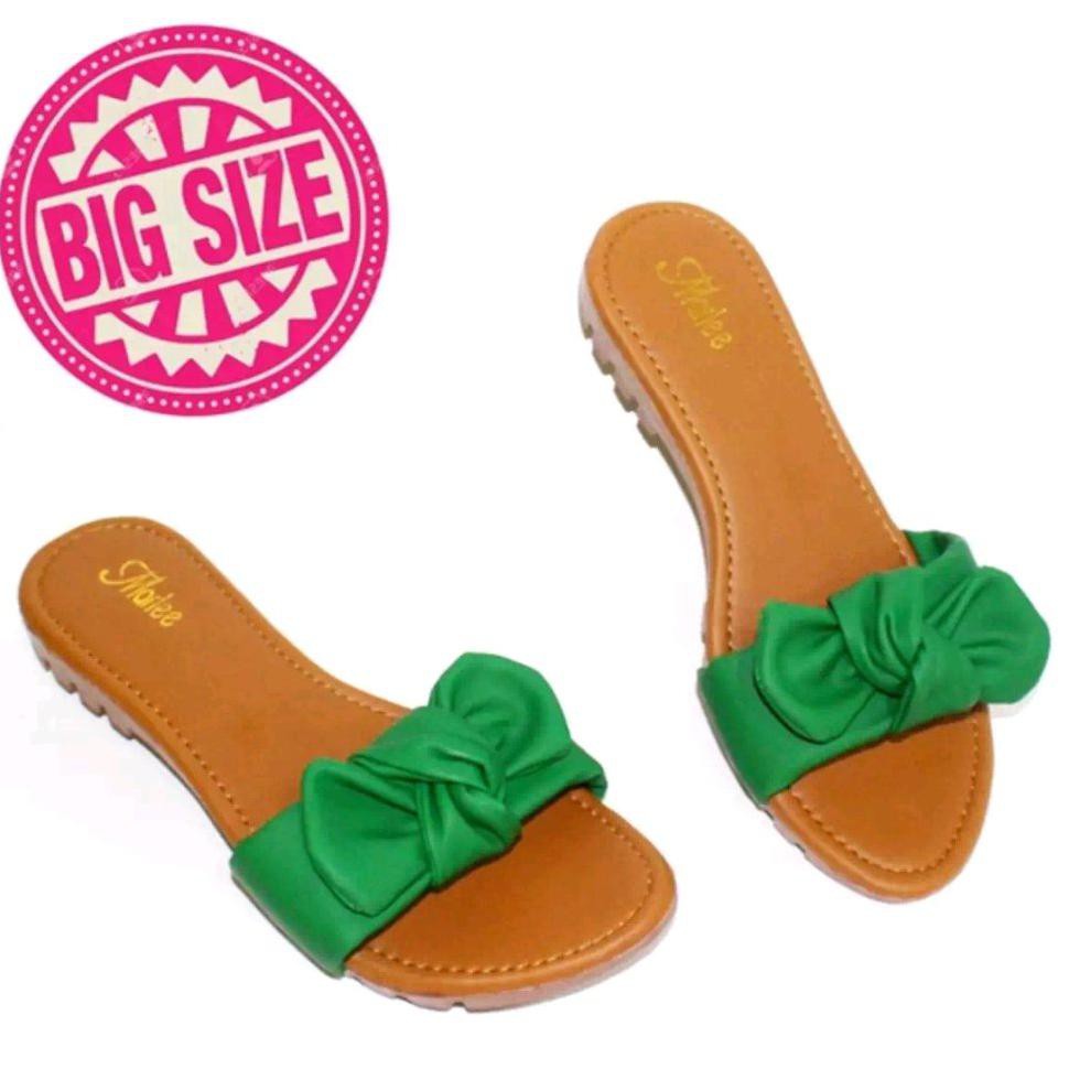 Unik BIG SIZE SANDAL WANITA FLAT PITA