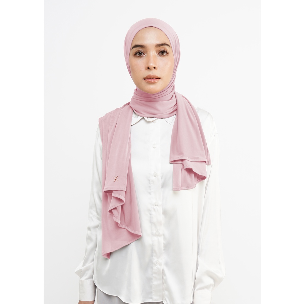 Hameeda - Jemma Instant Pashmina | Jersey-Blush