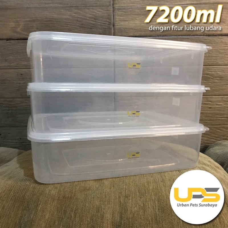 Wadah Box Plastik Sealware Kandang Gecko 7200ml