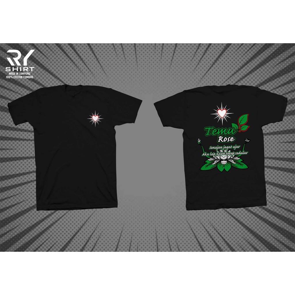 Kaos / Baju /T-shirt Distro keren Murah Setia Hati Terate Temu Rose