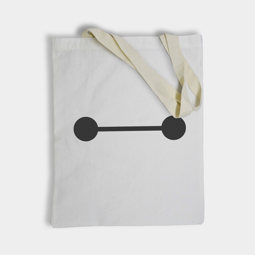 TOTEBAG WANITA BAYMAX TAS KAIN CEWEK TOTE BAG SELEMPANG - RELOOK
