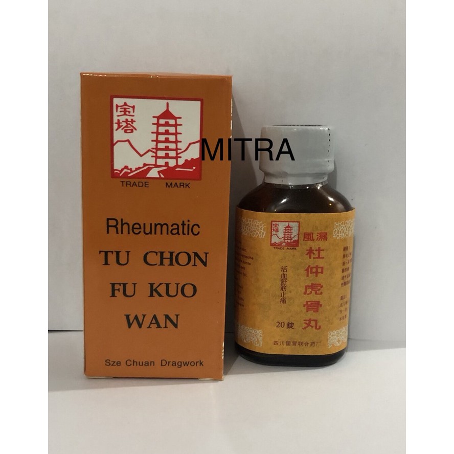 Rhematik Rheumatik TU chon fu Kuo wan obat rematik