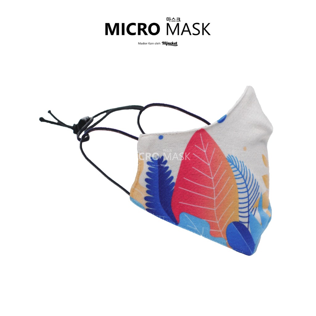 HIJACK MASK - MASKER KAIN PRIA WANITA ANAK ANAK DENGAN PROTEKSI GANDA ANTI-DUSK FACE MEN WOMEN MASK-Convallaria