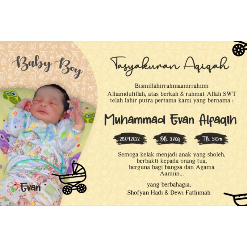 

STIKER TASYAKURAN / STIKER AQIQAH / STIKER KOTAK NASI