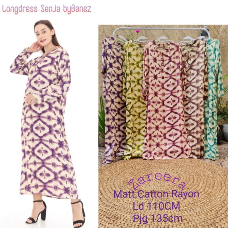 DASTER LONGDRESS SENJA ECER GROSIR