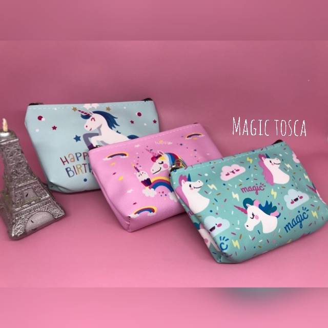 DMU033 Dompet Mini Koin Serbaguna Cantik / Wadah kosmetik