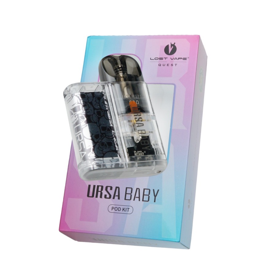 LOSTVAPE NEW POD SYSTEM URSA BABY CLEAR SERIES - 100% AUTHENTIC