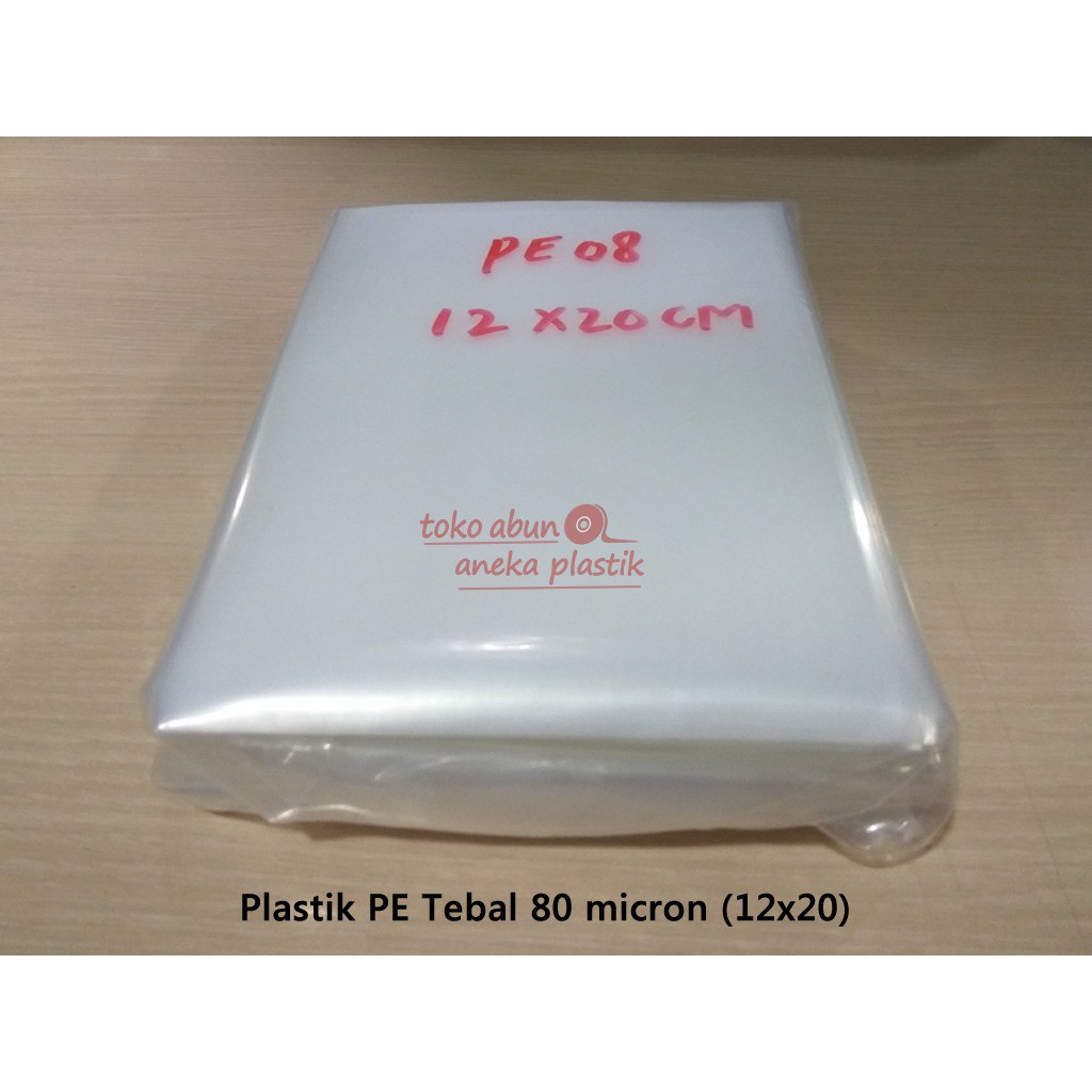 NEW Kantong Plastik PE Tebal 80 Micron