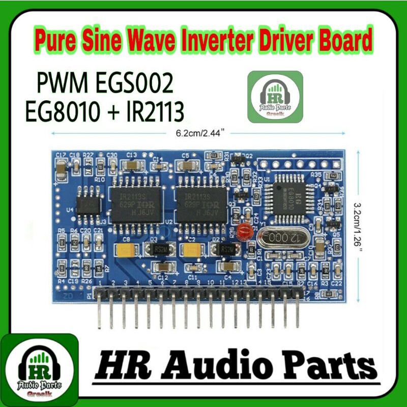 Modul PWM EGS002 EG8010 + IR2113 Pure Sine Wave Inverter Driver Board