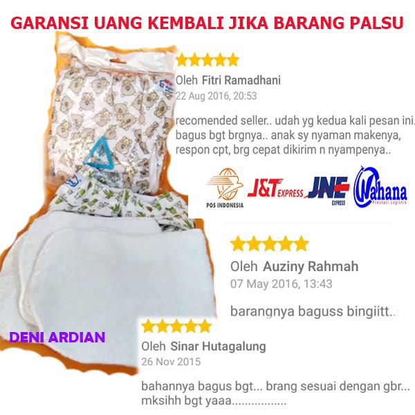 Clodi Popok 2 Insert - Clodi Babyland Clodi Popok Kain popok bayi Best Quality