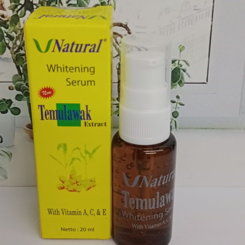 V Natural Whitening Serum | Serum Wajah V Natural Bpom