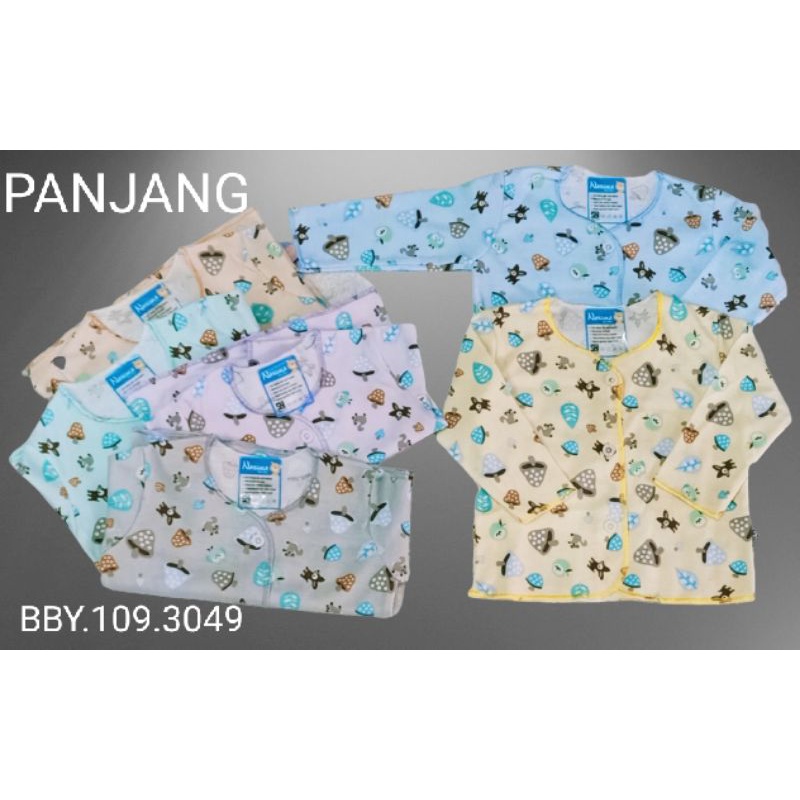 Baju bayi 0-3m NASUKA halus isi 3/ Baju bayi new born / baju bayi Premium