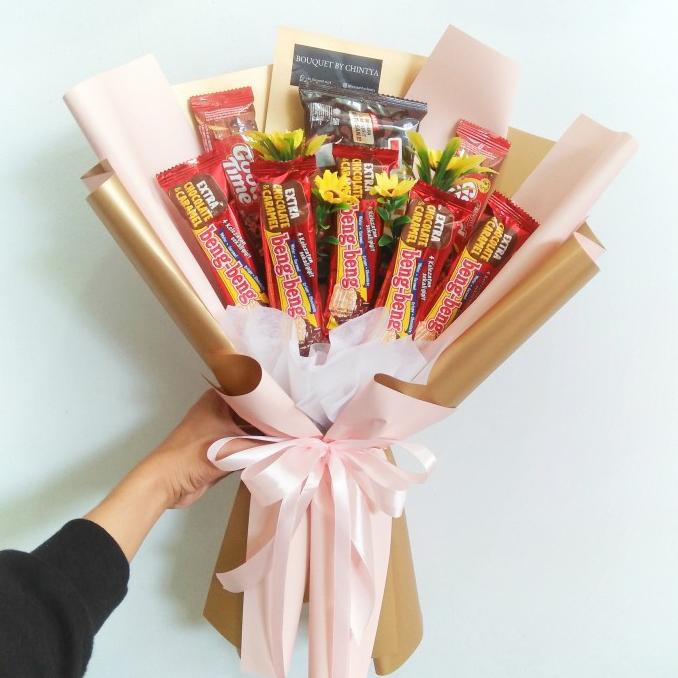 

Premium Product!!! Buket Snack Bucket Coklat Hadiah Sempro Wisuda Ultah Anniv Valentine - Paling Diminati