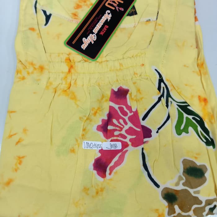 Daster Panjang Super Jumbo Ld 140 Kencana Ungu Label Hitam Bahan Daster Adem