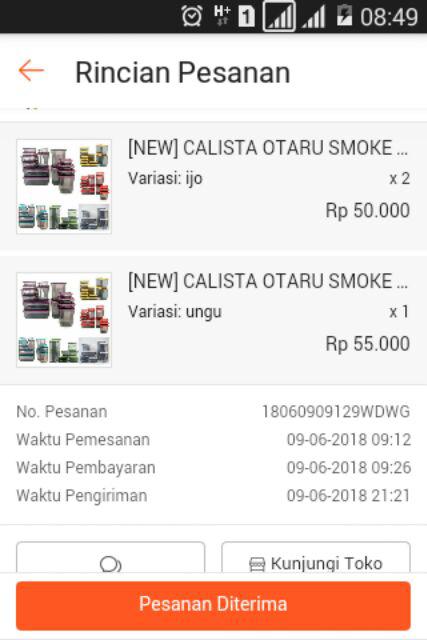 [new] Calista Otaru Smoke Sealware -12pcs