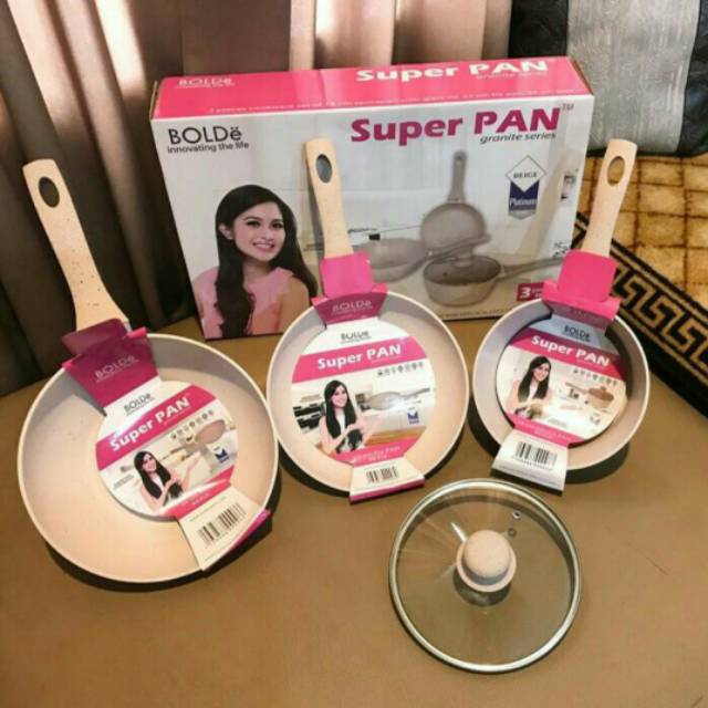PANCI/PANCI SET/BOLDE/PANCI ANTI LENGKET/PANCI GRANIT/PANCI KERAMIK/PANCI SERBA GUNA