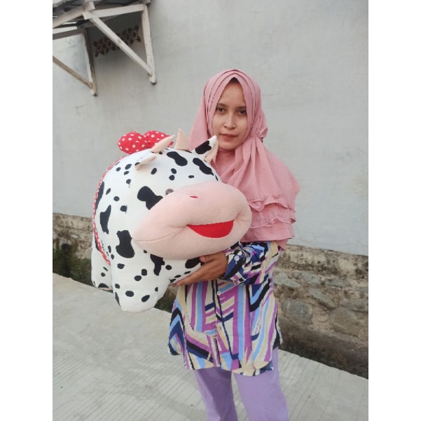 boneka sapi MOTIF Jumbo murah