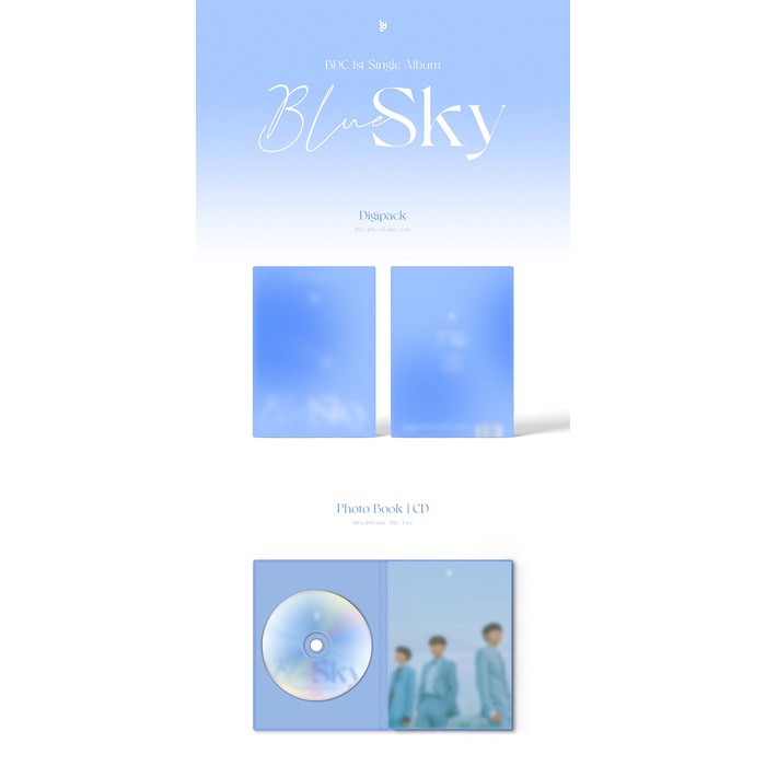 BDC - 1st Single Album Blue SKY