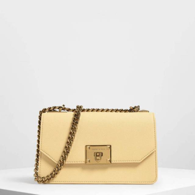 ck front flap crossbody bag